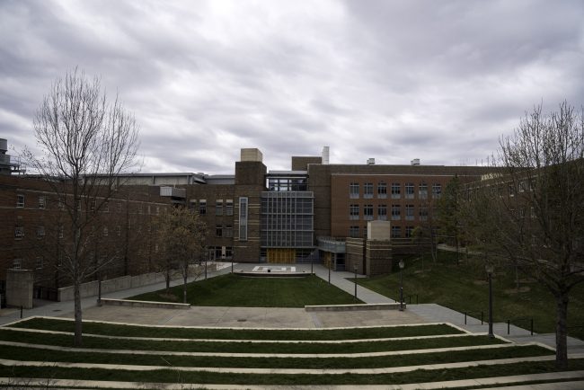 building-under-clouds-at-duke-university-in-durham-north-carolina